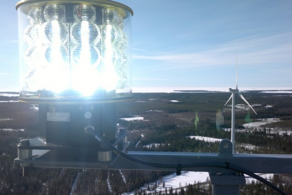 Lampada LED ICAO a Media Intensità Type A, FAA L-865 Stand-alone