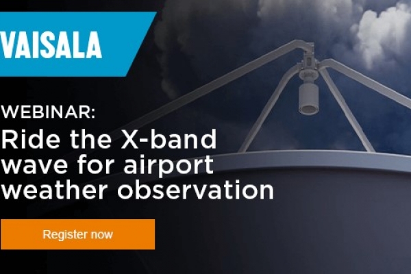 Cavalca l'onda a Banda X, per osservazioni meteo in aeroporto